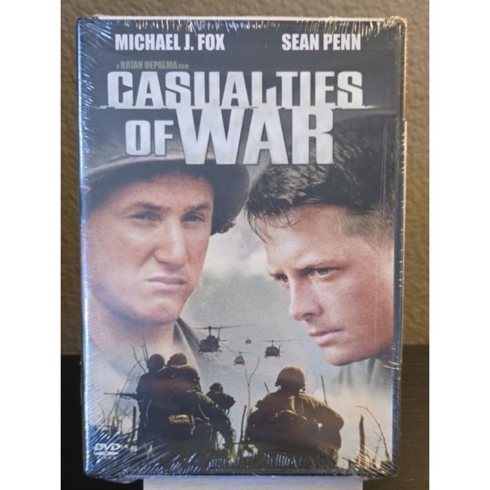 Casualties of War DVD Sealed Michael J Fox Sean Penn Classic 1989 Vietnam War
